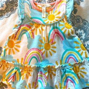Rainbow Matilda Jane Baby Dress